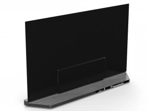 lg oled tv signature 65 - element 3d 3D Model