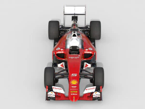 Ferari sf15-t 2015 3D Model