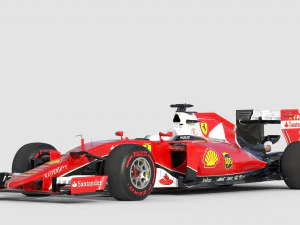 Ferari sf15-t 2015 3D Model