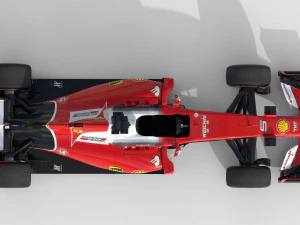 Ferari sf15-t 2015 3D Model