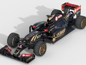 Lotus e23 2015 3D Model