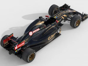 Lotus e23 2015 3D Model