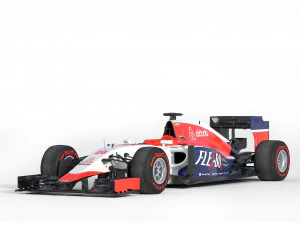 Marussia mr03b 2015 3D Model