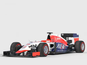 Marussia mr03b 2015 3D Model