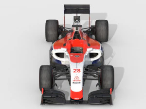 Marussia mr03b 2015 3D Model