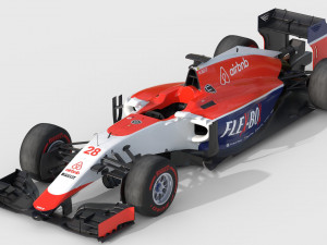 Marussia mr03b 2015 3D Model
