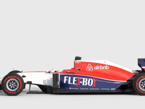 Marussia mr03b 2015 3D Model