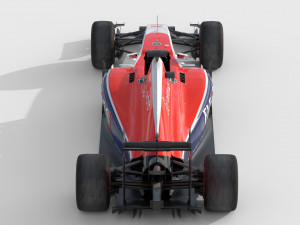 Marussia mr03b 2015 3D Model