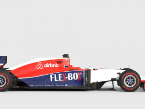 Marussia mr03b 2015 3D Model