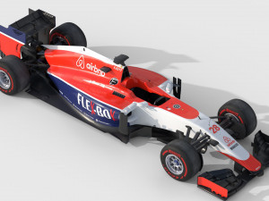 Marussia mr03b 2015 3D Model