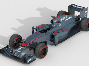 Mclaren mp4-30 2015 3D 모델