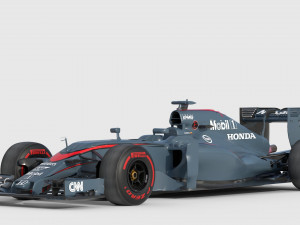 Mclaren mp4-30 2015 3D 모델