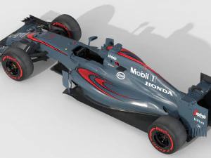 Mclaren mp4-30 2015 3D Model