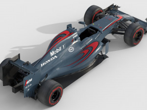 Mclaren mp4-30 2015 3D 모델