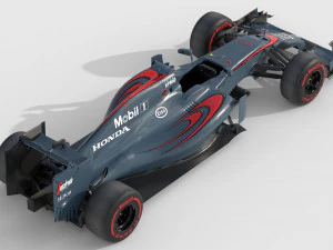 Mclaren mp4-30 2015 3D Model