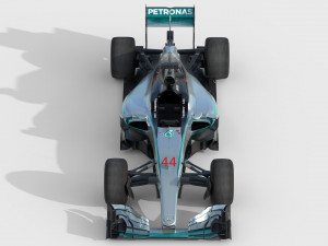 Mercedes w06 2015 Modelo 3D