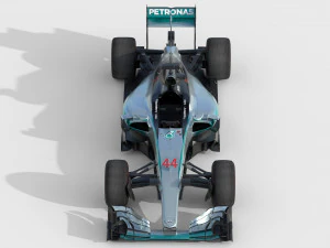 Mercedes w06 2015 Modelo 3D