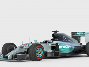 Mercedes w06 2015 Modelo 3D