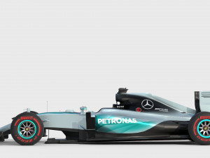 Mercedes w06 2015 Modelo 3D