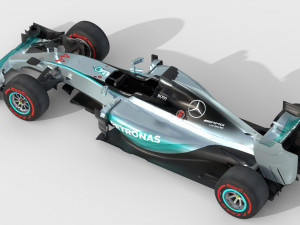 Mercedes w06 2015 Modelo 3D