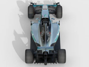 Mercedes w06 2015 Modelo 3D