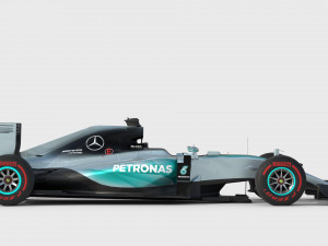 Mercedes w06 2015 Modelo 3D