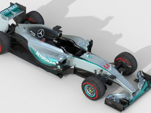 Mercedes w06 2015 Modelo 3D