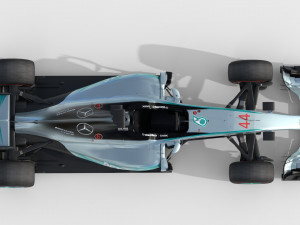 Mercedes w06 2015 Modelo 3D