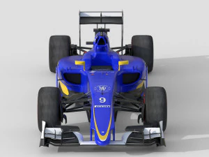 Sauber C34 2015 f1 3D Model