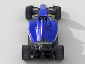 Sauber C34 2015 f1 3D 模型