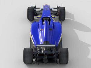 Sauber C34 2015 f1 3D Model