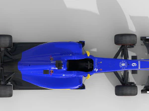 Sauber C34 2015 f1 3D Model