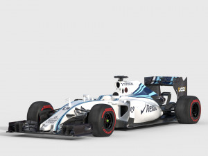 Williams fw37 2015 3Dモデル