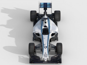 Williams fw37 2015 3Dモデル