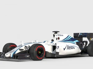 Williams fw37 2015 3D Model