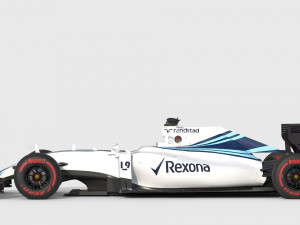 Williams fw37 2015 3Dモデル