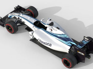 Williams fw37 2015 3D Model