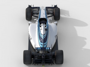 Williams fw37 2015 3Dモデル