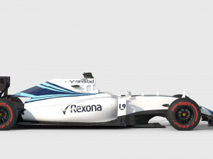 Williams fw37 2015 3Dモデル