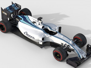 Williams fw37 2015 3Dモデル