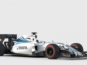 Williams fw37 2015 3D Model
