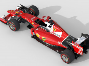 Ferari sf16h 2015 Modelo 3D
