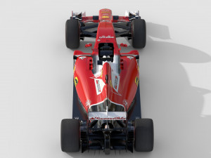 Ferari sf16h 2015 Modelo 3D