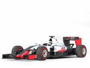 Haas VF-16 f1 2016 3D Model