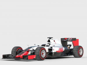 Haas VF-16 f1 2016 3D मॉडल