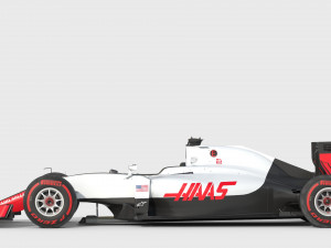 Haas VF-16 f1 2016 3D मॉडल