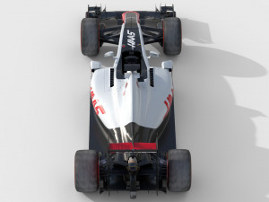 Haas VF-16 f1 2016 3D मॉडल