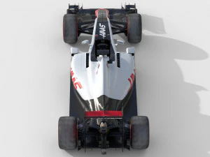 Haas VF-16 f1 2016 3D Model