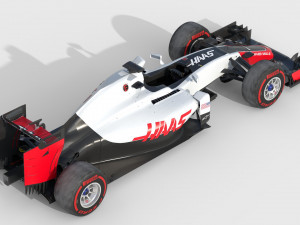 Haas VF-16 f1 2016 3D मॉडल