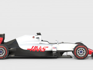 Haas VF-16 f1 2016 3D मॉडल